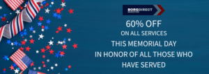 Memorial Day Offer